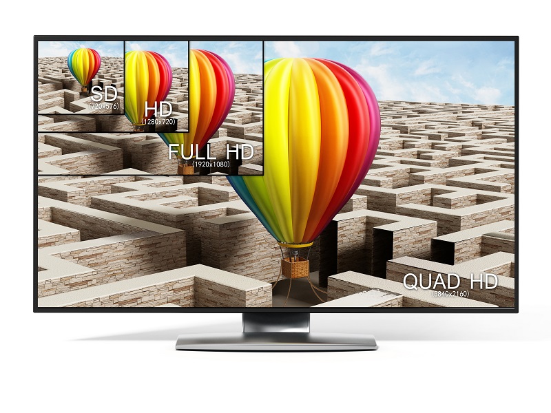 ¿Cuál es la diferencia entre Televisores SD, HD y 4K?